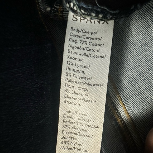 Spanx Pull On Stretch Jeans Size XL - Picture 7 of 12